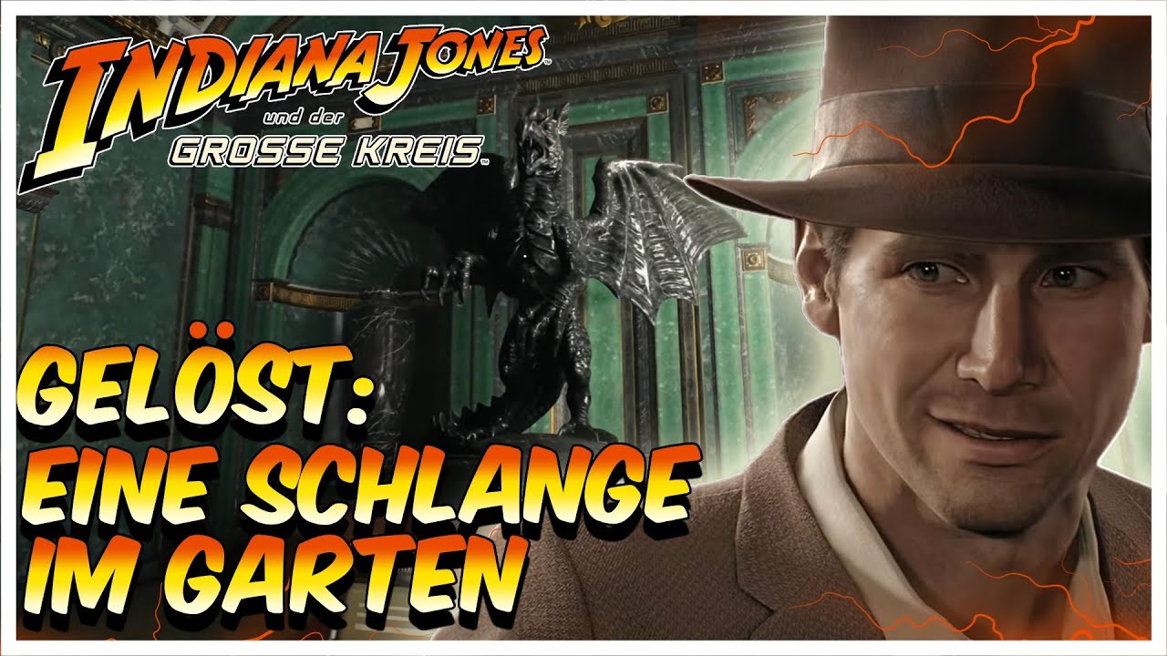Rätsel gelöst Eine Schlange im Garten Indiana Jones und der Große