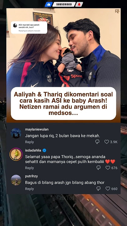 Baby Arash Kena Komentar Netizen?! 🍼🔥