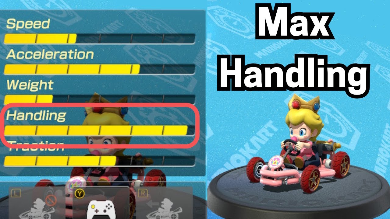 How Good is Max Handling in Mario Kart 8 Deluxe? - YouTube