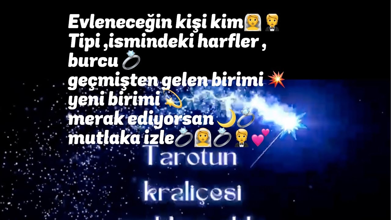 Evleneceğin kişi kim?ismindeki harfler,tipi￼,burcu merak ediyorsan izle #keşfet #viral #tarot #fyp ￼