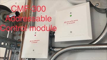 Installing and programming a firelite CMF–300 control module
