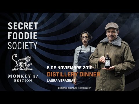 SECRET FOODIE SOCIETY MONKEY 47 EDITION BARCELONA