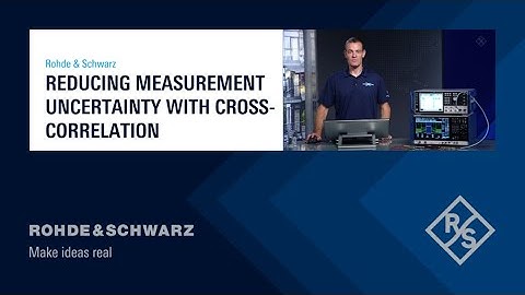 Reducing measurement uncertainty with cross-correlation