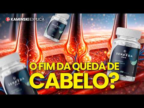 HOMENS Estão RECUPERANDO o CABELO com ISSO! - Conheça o SENKEDA MEN | Kaminski Explica