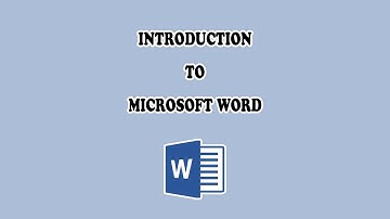 Introduction to Microsoft Word | Introduction to MS Word Urdu/Hindi