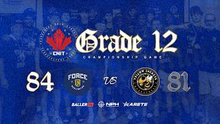 2026 GR12 (19U) CNIT Championships | Burlington Force -VS- Blessed Sacrament Yellow Jackets
