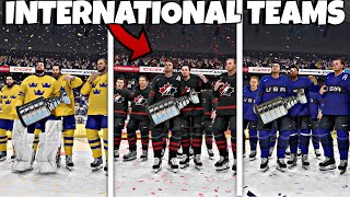 What If The NHL Playoffs were International teams Only?