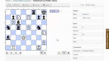 Presenting a chess game with Chess Microbase PGN game viewer