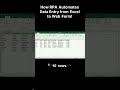 How RPA Automates Data Entry from Excel to Web Form - Part 1 #rpagenie #dataentry #rpaautomation