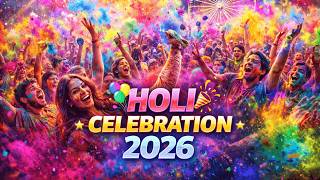 Holi Celebration 2026 4K | AI Generated Video