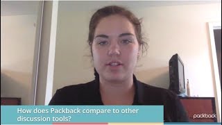 A Student's View on Packback Compared to Other Discussion Platforms
