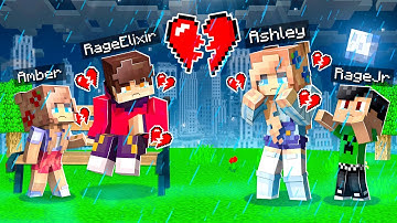WE BROKE UP IN MINECRAFT.. *SAD*