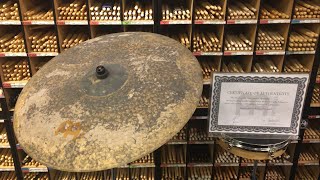 MEINL Byzance 22 Vintage Pure Light Ride Cymbal/ Hand Selected by