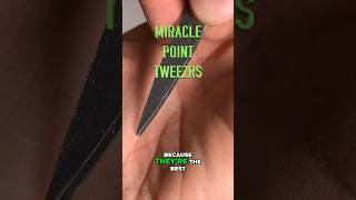 The Best Tweezers For Tiny Splinters - Miracle Point #woodworking #machinist #splinter #tweezers