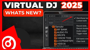 Virtual DJ 2025 is Here: Master the New StemSwap Sampler Feature! (Virtual DJ tutorials)