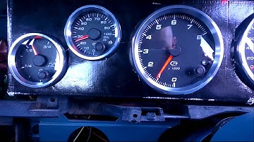 Speedhut gauges test