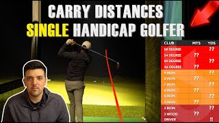 Carry Distances of a SINGLE handicap Golfer | THE TRUTH by ClubFaceUk 7,096 views 1 year ago 3 minutes, 23 seconds