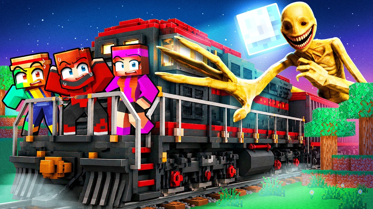 On a survécu au TRAIN le plus TERRIFIANT de Minecraft !