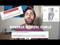 ARE REVERSE NORDIC CURLS THE BEST EXERCISE ATHLETES AREN'T DOING?