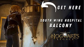 South Wing Ledge/Balcony In Hospital | Hogwarts Legacy | Field Guide Page | Walkthrough