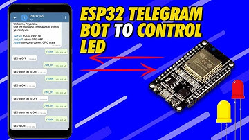 ESP32 Telegram Bot to Control LED