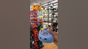 New Despicable Me 4 Crocs Are Out Now #minions #despicableme #crocs #shoes #movies #pharrellwilliams