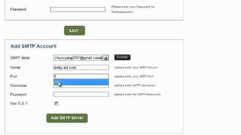iAutoblog Tutorials - How to setup an AOL SMTP account inside of iAutoblog