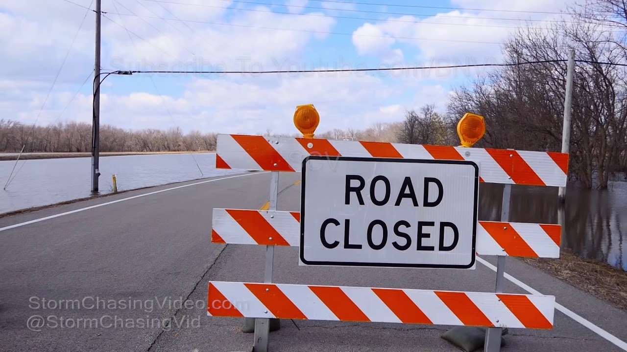 Rockton Shirland and Durand IL Rock Pecotonica River Flooding - 3/18/2019