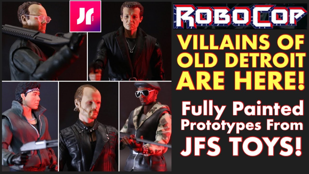ROBOCOP TOYS - The Villains Of Old Detroit Are Here! Fully