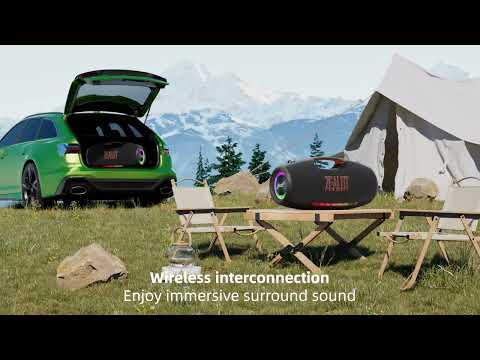 ТОП Беспроводная колонка ZEALOT S89 250 Вт Bluetooth 5.3 аккумулятор 48000 мАч RGB подсветка TWS портативная, видео 1