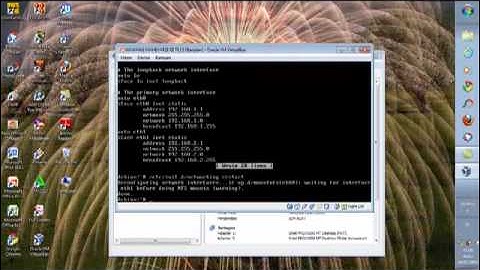 Tutorial Konfigurasi Routing Linux Debian