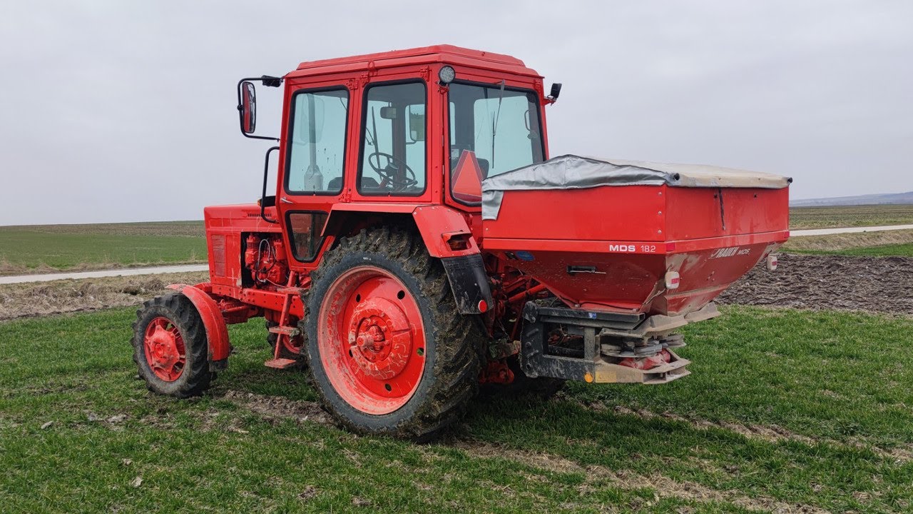 GoPro na głowie #9 Rozsiewanie nawozu // MTZ 82 & Rauch MDS 18.2