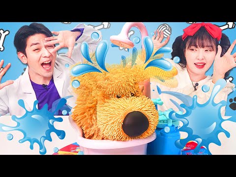 강아지 목욕시키기 게임 Puppy Take Bath <strong>Board</strong> Game for <strong>Kids</strong>