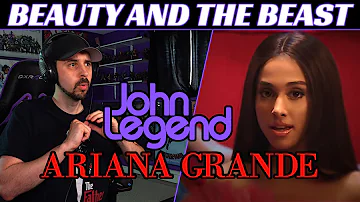 Ariana Grande REACTION - Beauty and the Beast with John Legend