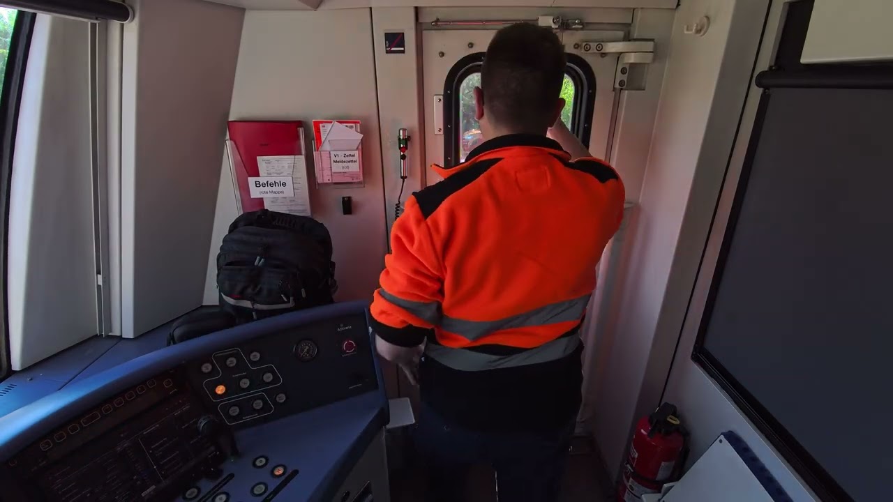 8K Führerstandsmitnahme S-Bahn München S2 Dachau - Altomünster BR423 14.05.2025