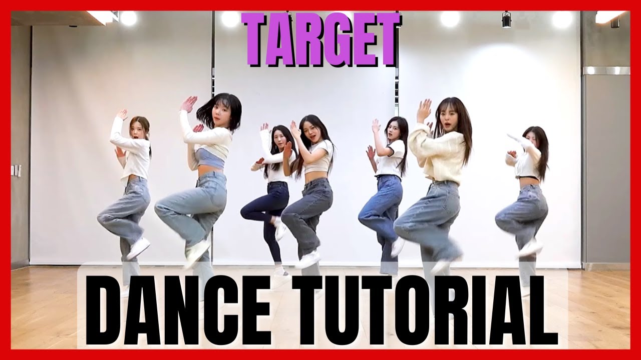 CLASS:y - 'TARGET' Dance Practice Mirrored Tutorial (SLOWED) - YouTube