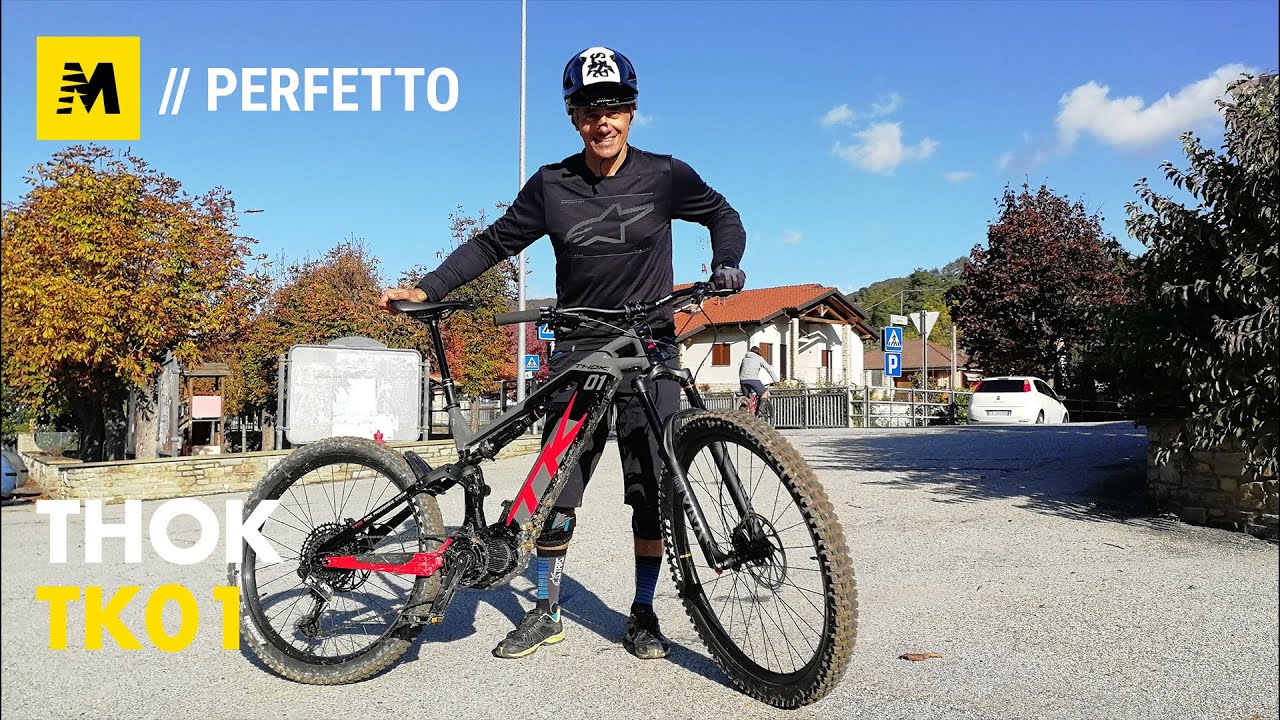 La prima volta del Perfetto con la e-bike: sulla Thok con Livio Suppo! -  YouTube