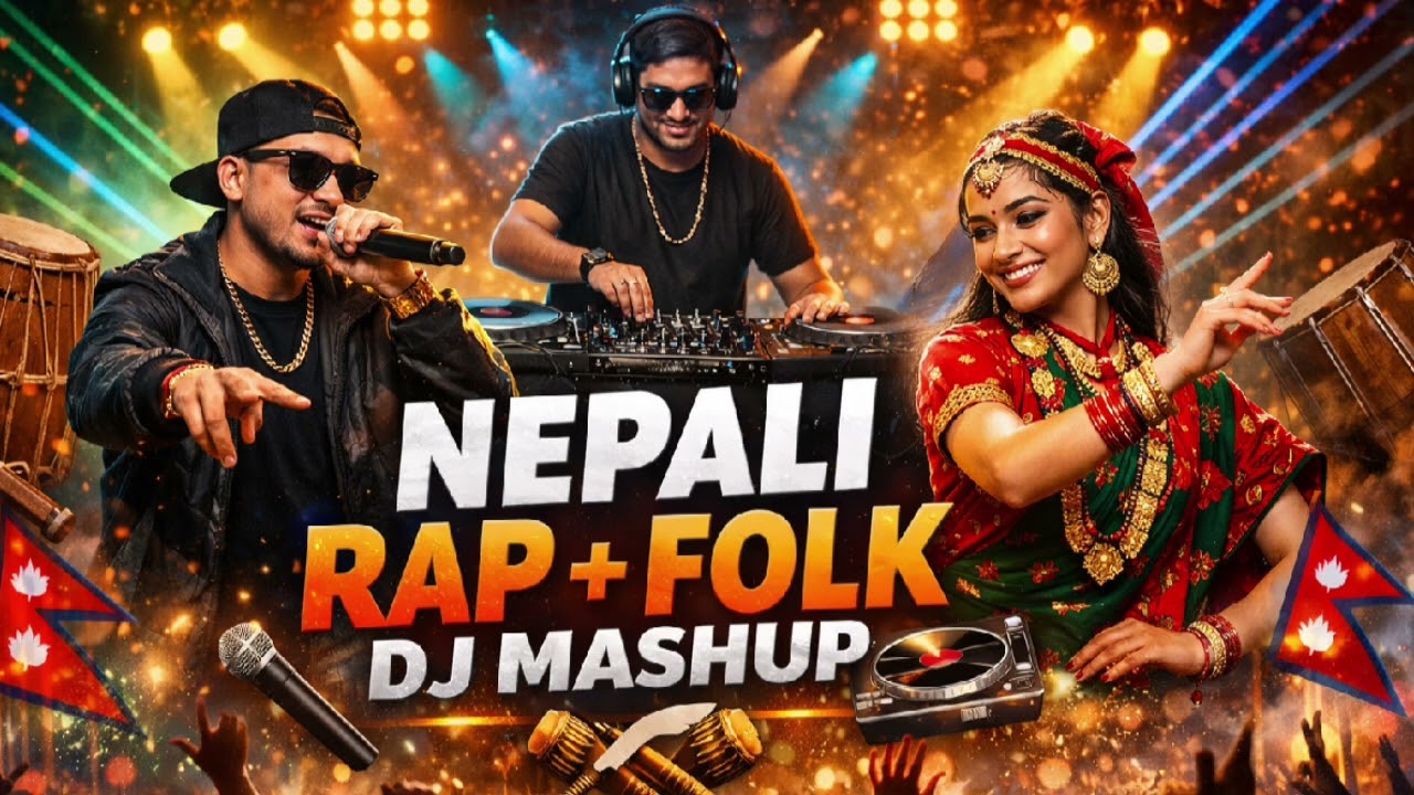 🔥 Nepali Rap + Folk DJ Mashup | Non-Stop Party Track 🔥