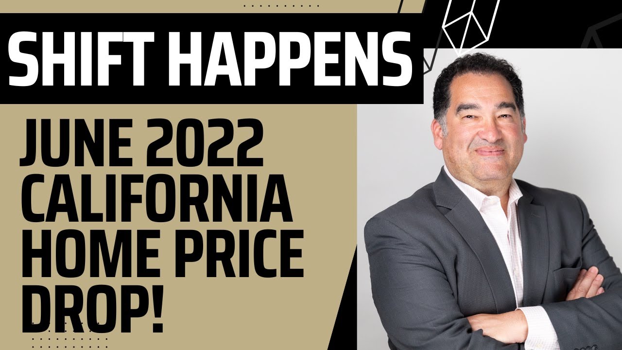 June 2022 California Home Price Drop! YouTube