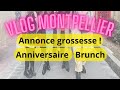 Vlog montpellier  4 jours entre amies grossesse restau march de noel