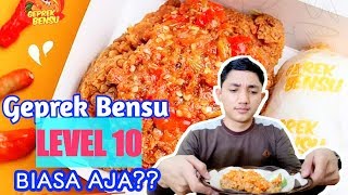 MUKBANG!! 7 AYAM GEPREK BENSU LEVEL 15 , PEDAS NYA LUAR BIASA 🔥. 