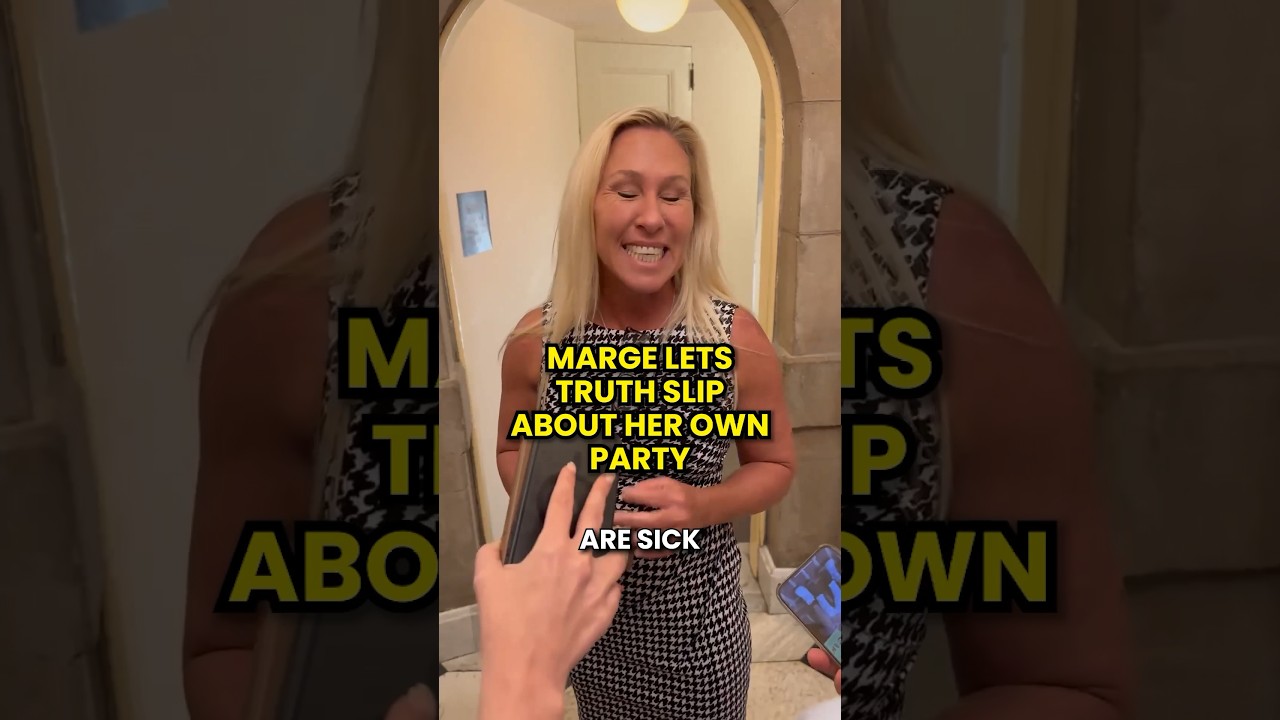 Marjorie Taylor Greene Lets TRUTH SLIP About Her OWN Party