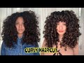 I GOT A CURLY HAIRCUT &amp; HOW I RECOVER FROM HAIRCUT SHOCK - Thick 2c, 3a, 3b curls) Haircut reveal!