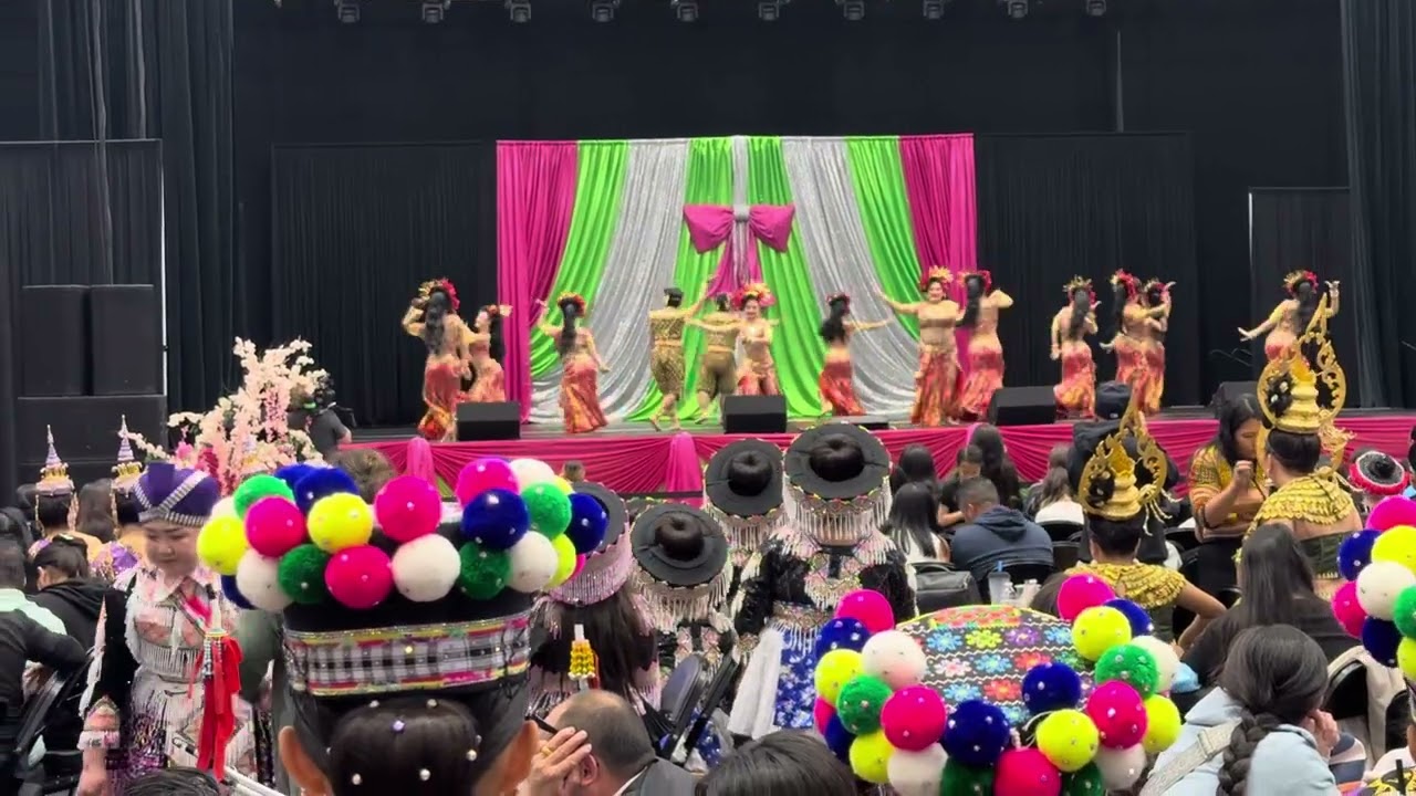 Eau Claire Hmong New Year’s 2025 Golden Eclipse Day 1