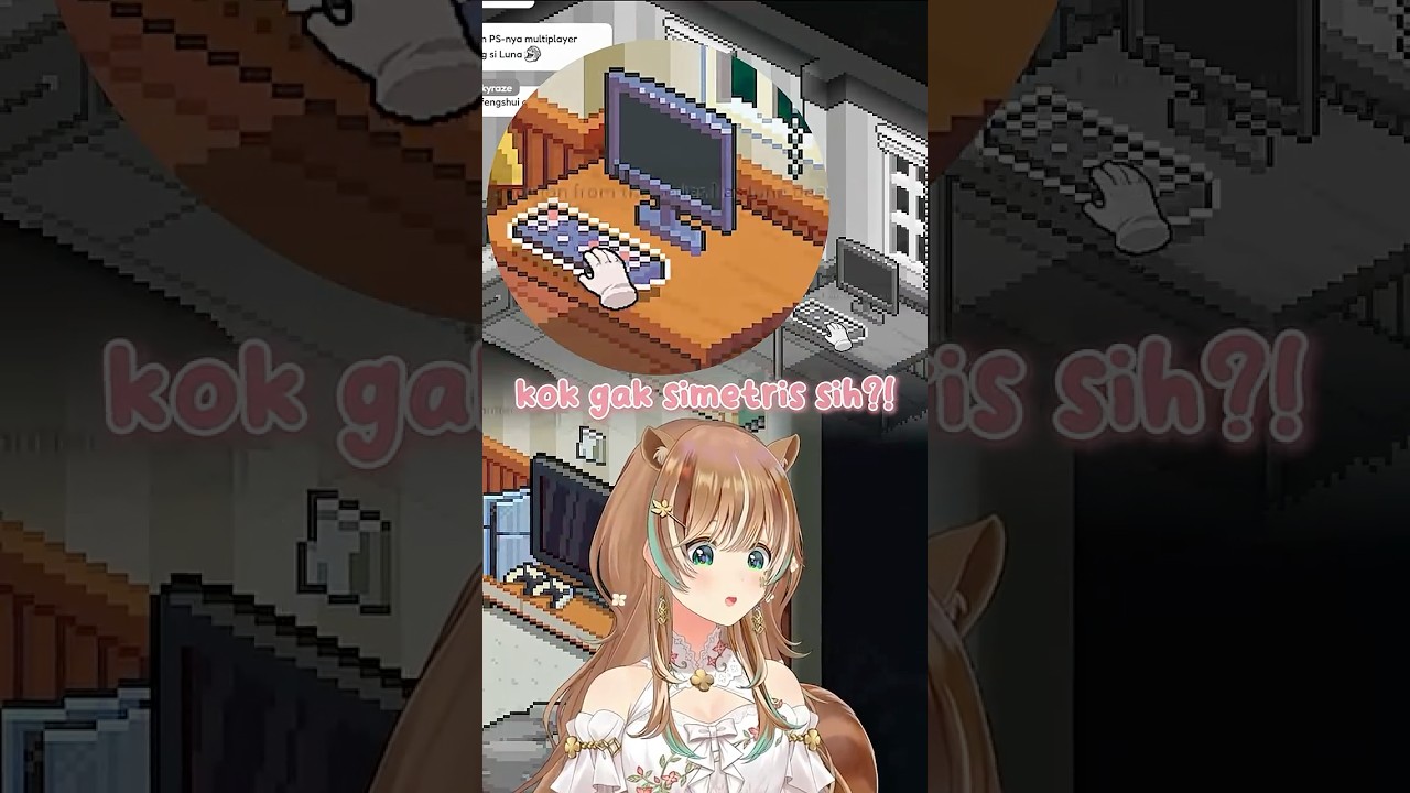 Squirrel got OCD #ocd #cleaning #ytshorts #shorts #clips #hololiveidclip  #hololive