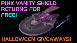 Halloween Event Giveaways, FREE Pink Vanity Shield, Auto-Loot Setting, Vidiin Science Warship