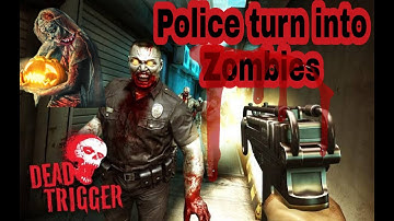 Dead Trigger : Police turn into Zombies | Android Game 2020 | Amdavadi Player