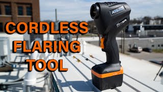 How To Get PERFECT Flares For Ductless Mini Splits | Navac Powered Flaring Tool!