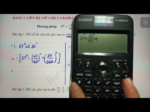 Video Đại Số 10 - Chương 6.Tiết 1. Cung và Góc lượng giác - youtube