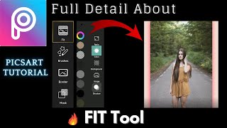 Picsart tutorial | Fit Tool | Picasso Editz screenshot 5
